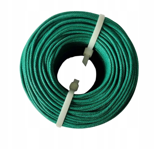 Lont zielony, prochowy, średnica 2mm 1cm/1sek XP1002 - 1szt =95m