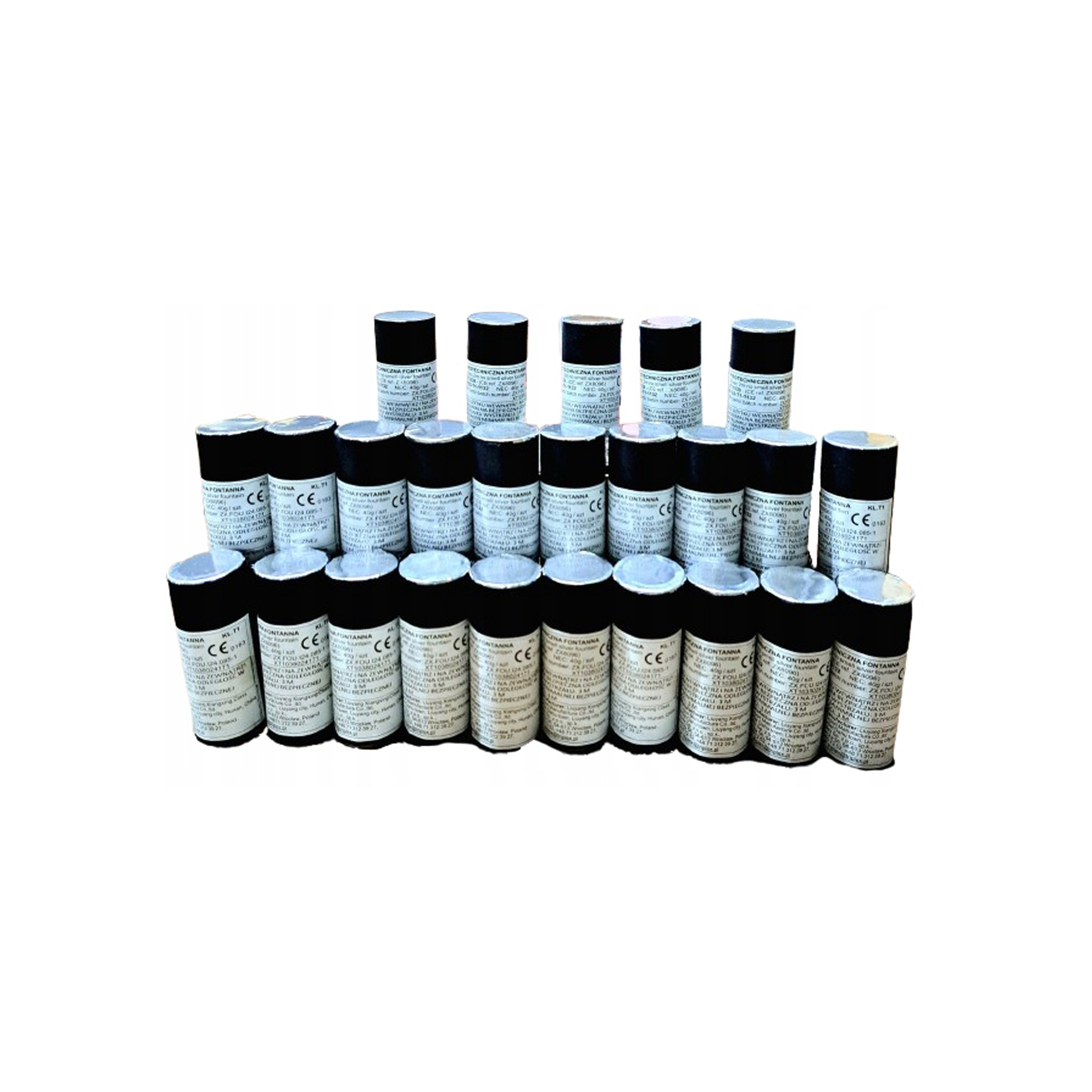 Bezdymna i Bezzapachowa Fontanna Wewnętrzna 2m 30sec. No Smell AŻ 25 sztuk