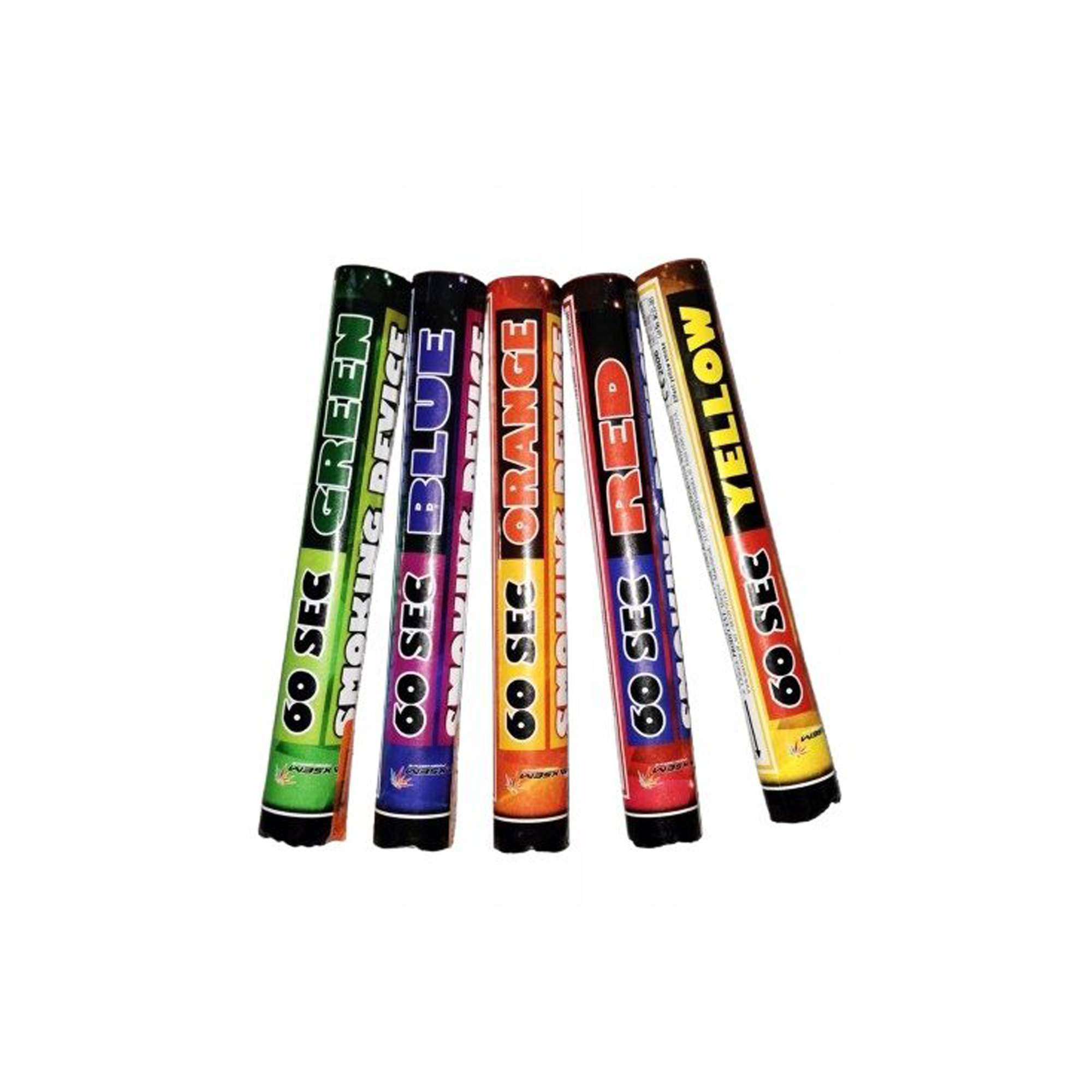 Duży Mix Mocnych Dymów Na Sesje Zdjęciowe 60 sekund 5 szt MEGA Gęsty Efekt