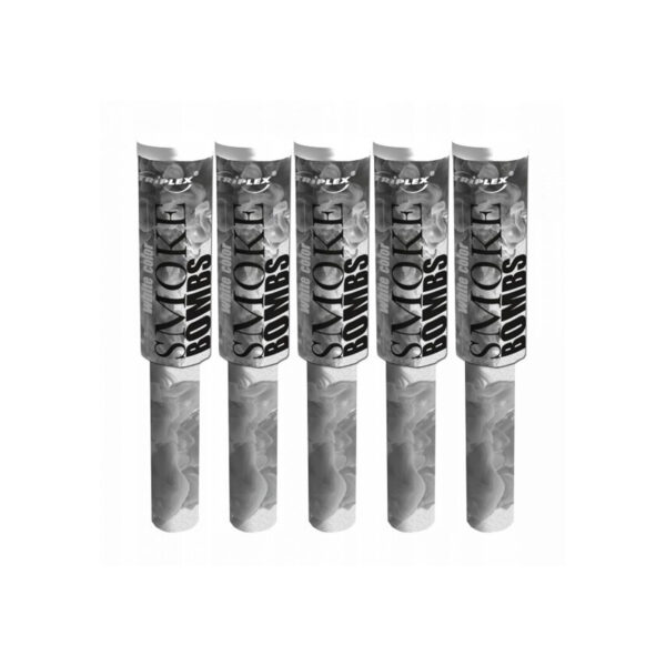 Dym do zdjęć biały na pokaz świeca dymna z rączką 5 szt