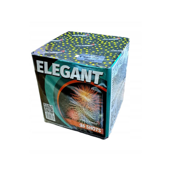 Bateria fajerwerków ELEGANT 36 strzałów 30 mm