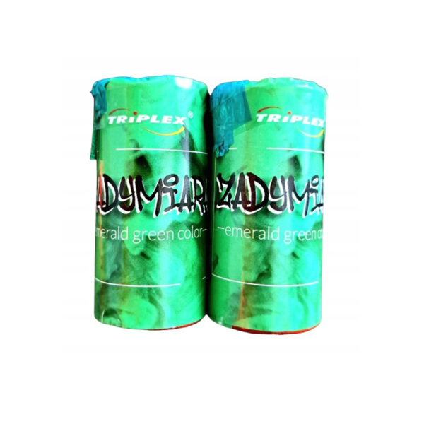 Gęsty Dym Zielony do Zdjęć Na Pokaz Świeca Dymna 2 sztuki