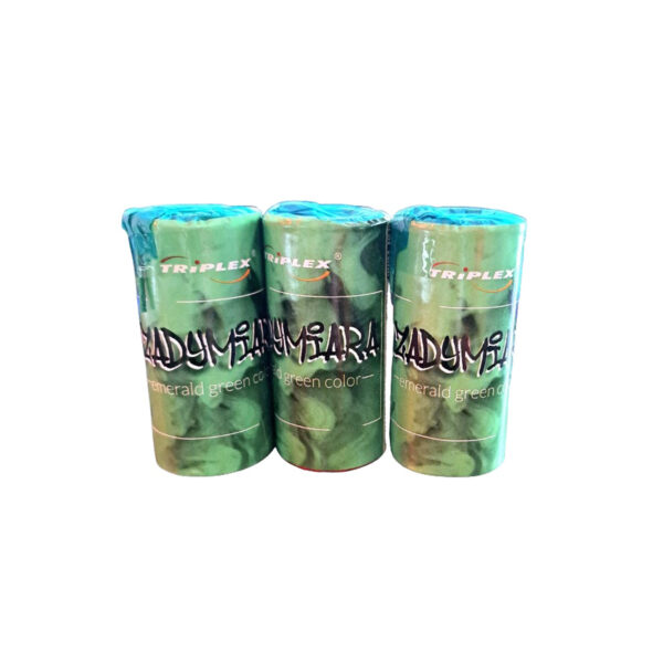 Gęsty Dym Zielony do Zdjęć Na Pokaz Świeca Dymna 3 sztuki