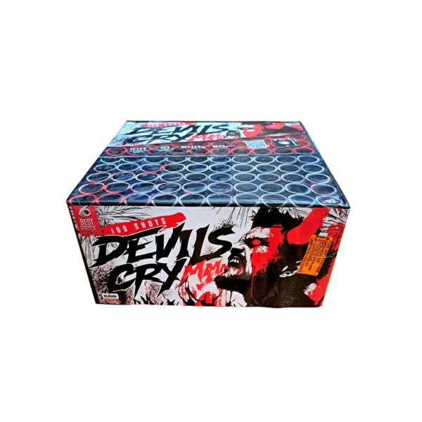 ateria fajerwerków DEVILS CRYM 100 strzałów 20 mm marki Klasek