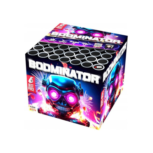 MOCNA Bateria BODMINATOR 49 strzałów 20 mm na Wesele Urodziny Sylwestra