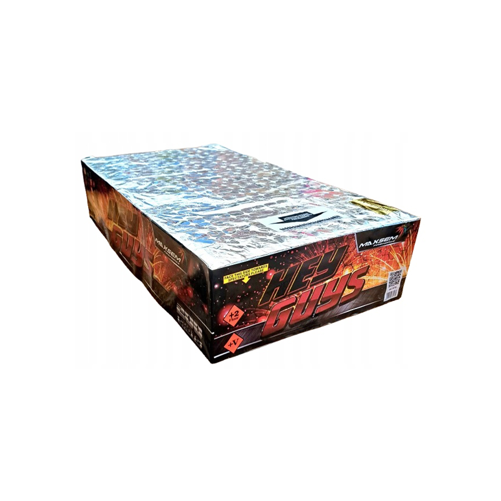 Mega Wyrzutnia Fajerwerków Bateria MASTER 200 strzałów 20mm Mix Efektów z Kątowymi Salwami