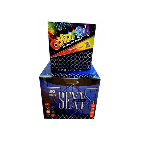 Mega Zestaw Dwóch Baterii Fajerwerków 149 Strzałów Mix Kaliber na Urodziny