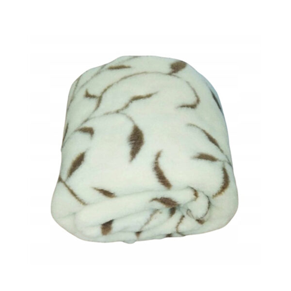 Koc wełniany 160x200 Naturalny Puszysty pościel wełniana merynos producent