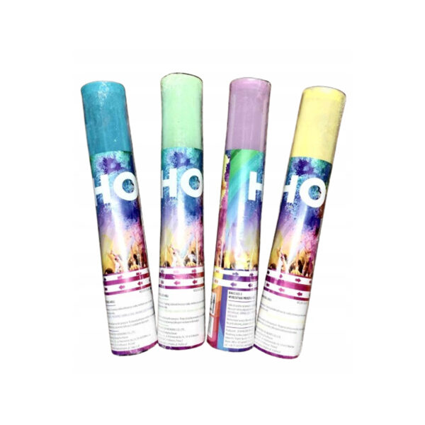 PNEUMATYCZNY PROSZEK HOLI MIX KOLOR NA PARTY FESTIWAL KOLORÓW 4 szt.