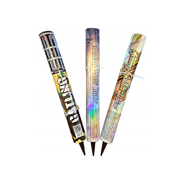 REWELACJA 3 Rzymskie Ognie Gatling fajerwerki 1140strz na Sylwestra imprezę