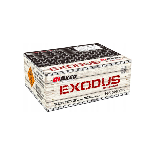 REWELACYJNA WYRZUTNIA EXODUS NA POKAZY 148 Strzałów Mix Efekt Fajerwerki Sylwester