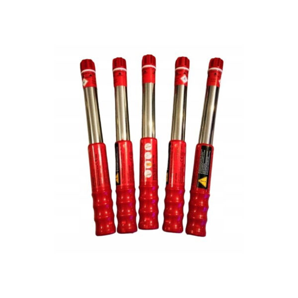 Raca Flara stadionowa metalowa CZERWONA 60 sek 5szt