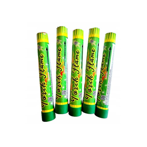 Raca Zielona stadionowa, flara meczowa 5 szt.