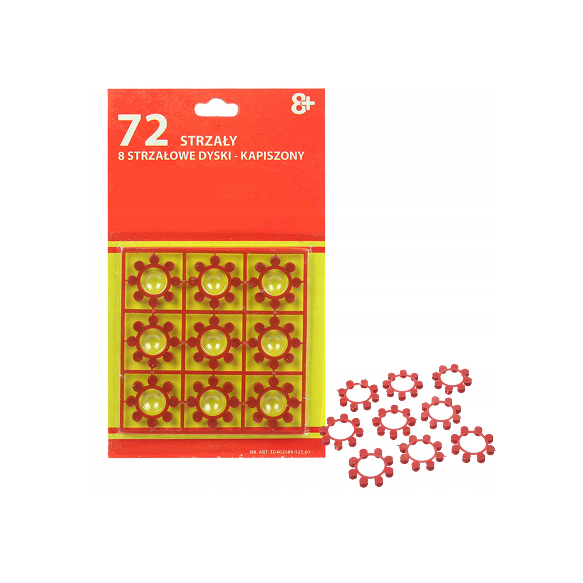 Kapiszony hukowe do pistoletów Spłonki do pistoletów 1440 strz. 20 op.