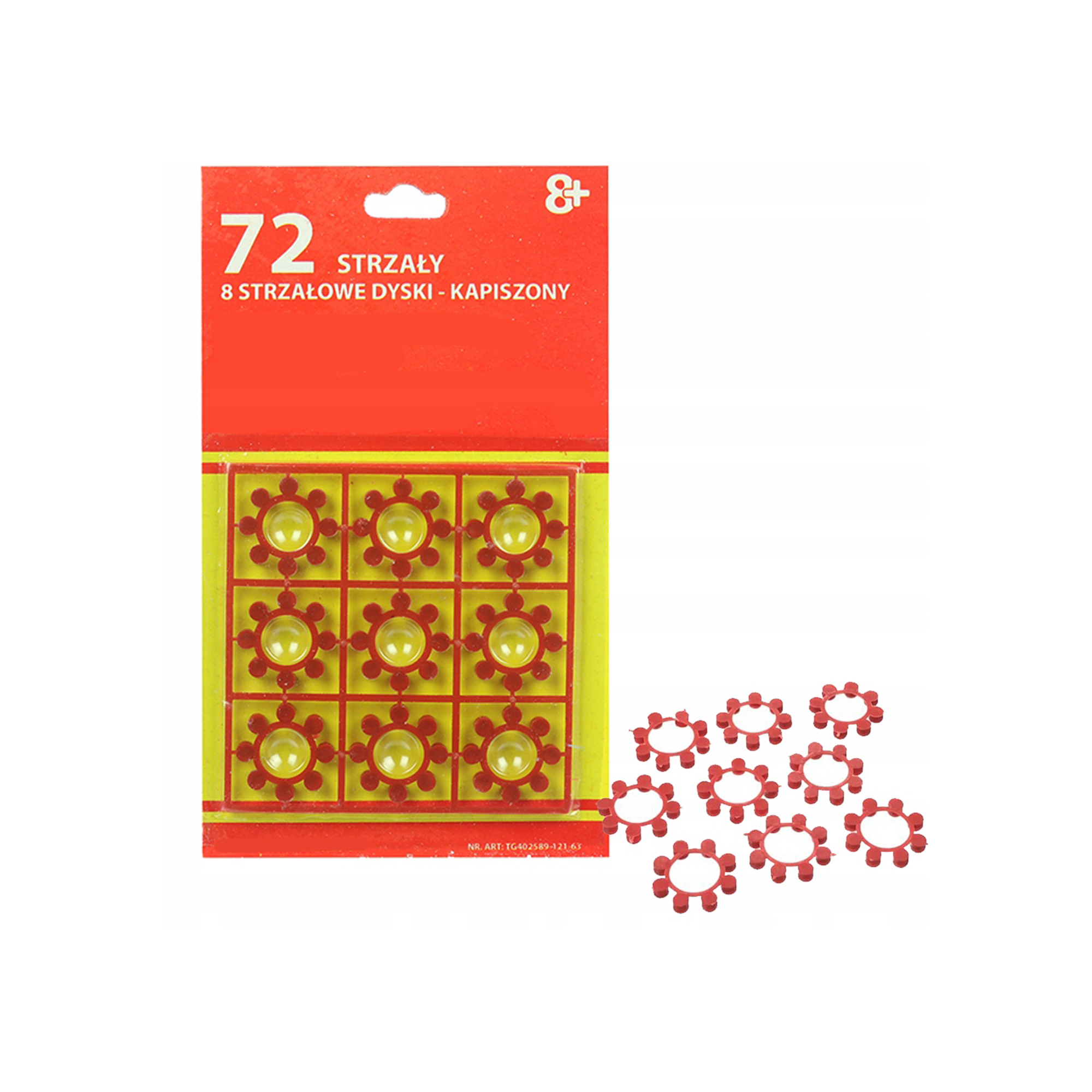 Kapiszony hukowe Spłonki do pistoletów 720 strz. 10 op.